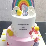 Rainbow Theme Cake
