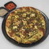 Pesto Paneer Pizza
