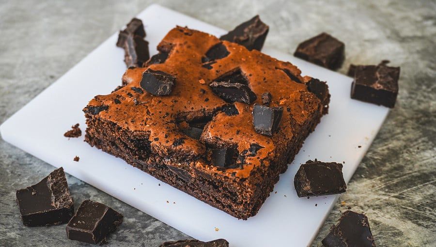 Eggless Brownie