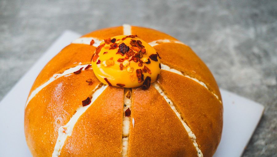 Korean Cream Cheese Bun