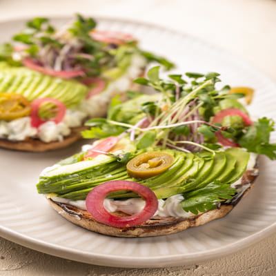 Creamy Avocado Dream Toast(Vegan)