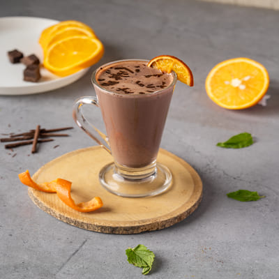 Orange Mint Hot Chocolate [200 ML]