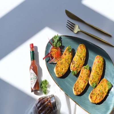 Amdavadi Masala Cheese Toast