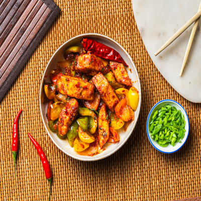 Stir Fry Chilli Paneer