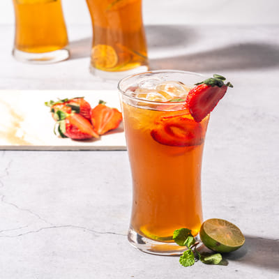 Strawberry Mint Mojito