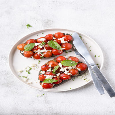 Balsamic Cherry Tomato On Toast