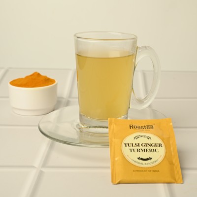 Tulsi Ginger Turmeric Green Tea