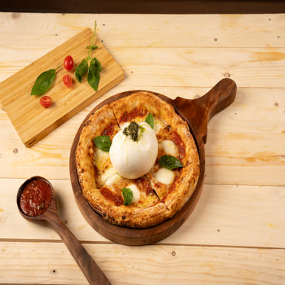 Burrata Bonanza Pie Pizza