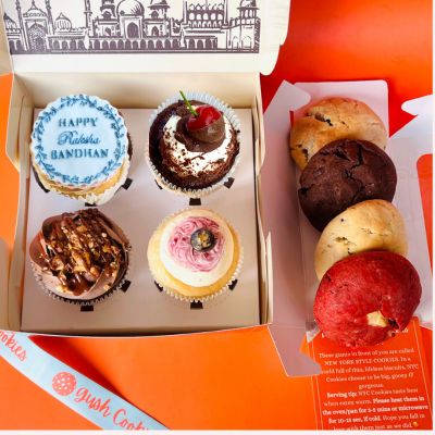 Rakhi Classic Hamper [Eggless Cakes]