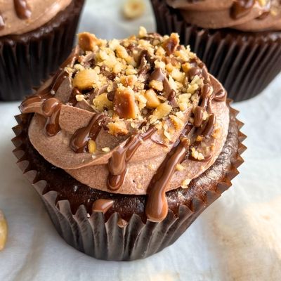 Nutella Hazelnut Cupcake