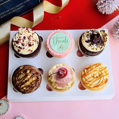 Diwali Party Gift box [Eggless Cakes]