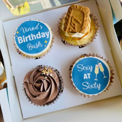 Printed Cupcakes Birthday Pack