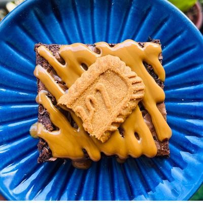 Lotus Biscoff Brownie