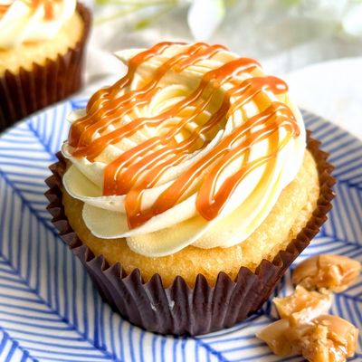 Salted Caramel Cupcake