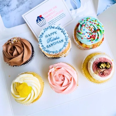 Rakhi Bestseller Gift Combo [Eggless Cakes]