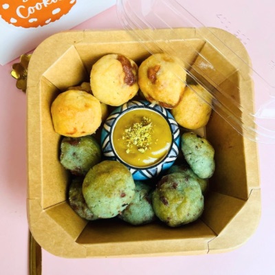 Mint & Gold Mini Cookies Combo