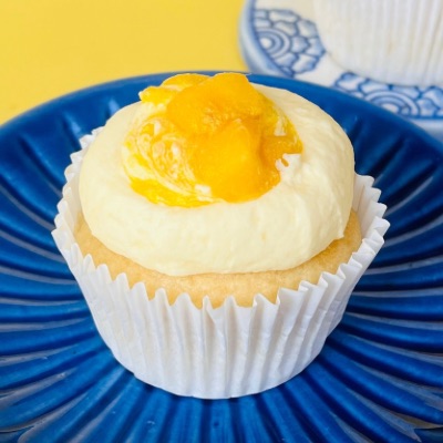 Mango Cheesecake Cupcake