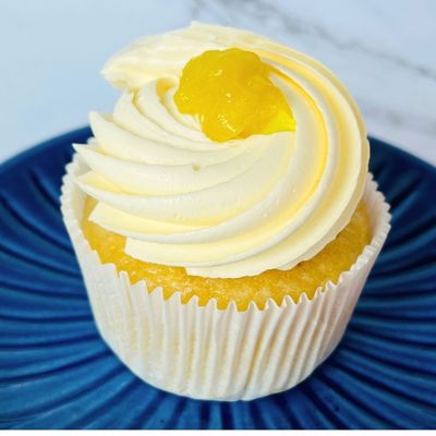 Pineapple Crunch Cupcake