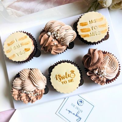 Ms To Mrs Bridal Shower Cupcakes