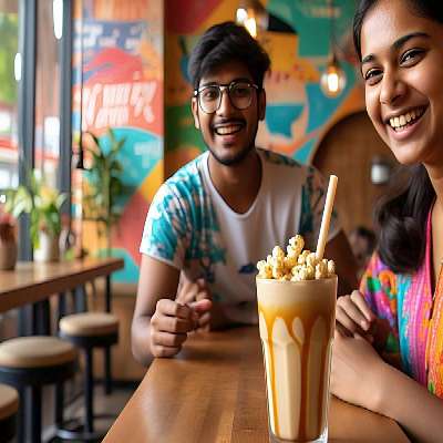 Caramel Popcorn Shake