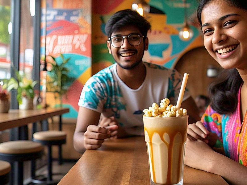 Caramel Popcorn Shake