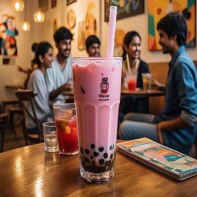 Strawberry Bubble Tea