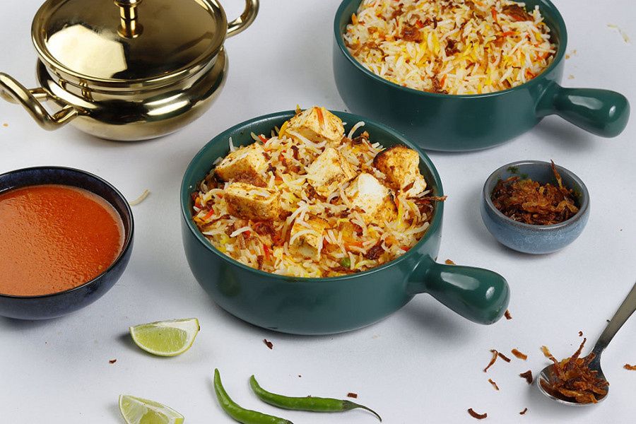 Paneer Tikka Noorani Biryani