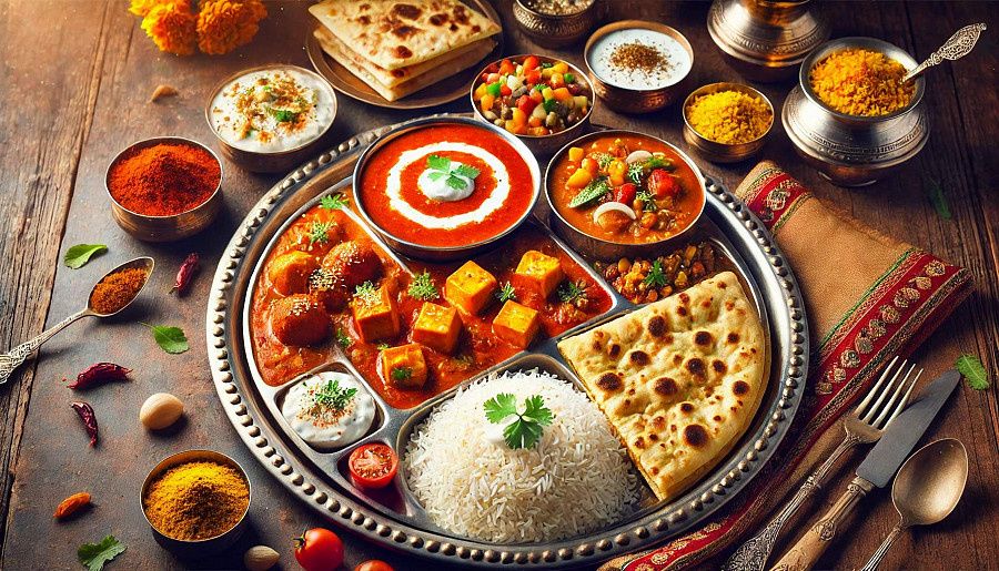 Paneer Butter Masala Thali