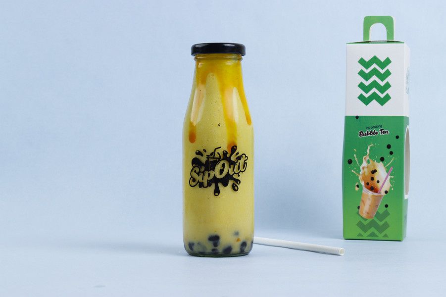 Mango Tea Bubble Tea