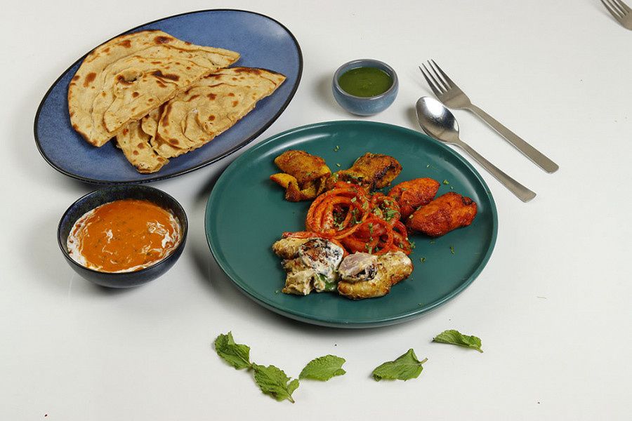 Soya Tikka Platter