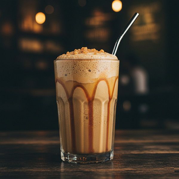 Burnt Sugar Frappe