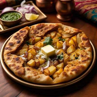 Aloo Onion Murthal Parantha