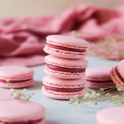 Ruby Chocolate Macaron (Box Of 2)