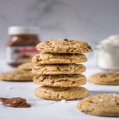 Nutella Sea Salt Cookie