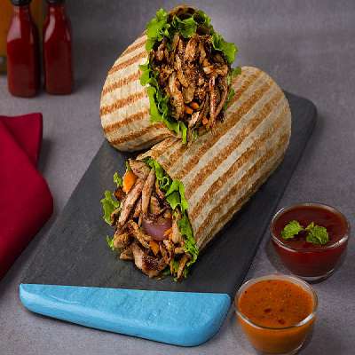 Pulled Chicken & Cheese Wrap DL