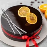 1/2 Kg Dark Chocolate Orange Cake
