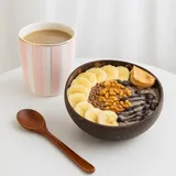 Chocolate Peanut Butter And Banana Smoothie Bowl