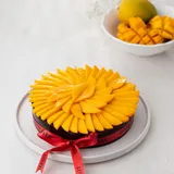 1 Kg Fresh Mango Chocolate Cake