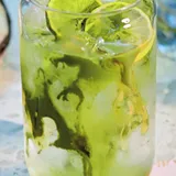 Iced Lemon Honey Matcha