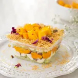 Fresh Mango Pistachio Kunafa Cheesecake Tub 250 gms
