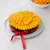 FRESH MANGO CHEESECAKE TART 8 INCH