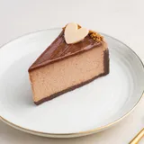Nutella Baked Cheesecake Slice