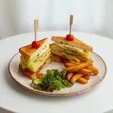 Veg Club Sandwich