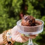 Chocolate Brownie Cheesecake Scoop