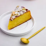 Almond Lemon Tea Cake Slice