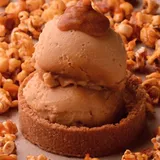 Salted Caramel Baked Cheesecake Scoop