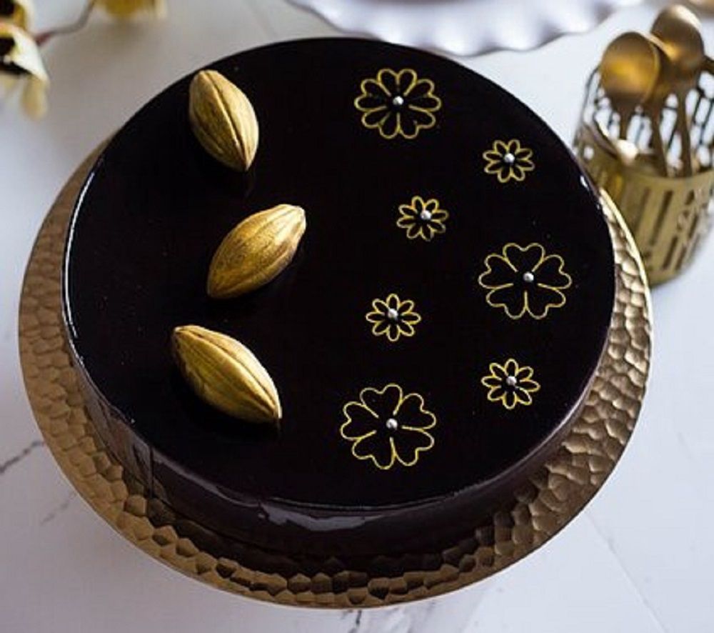 1 Kg Double Chocolate Truffle W/French Nougatine