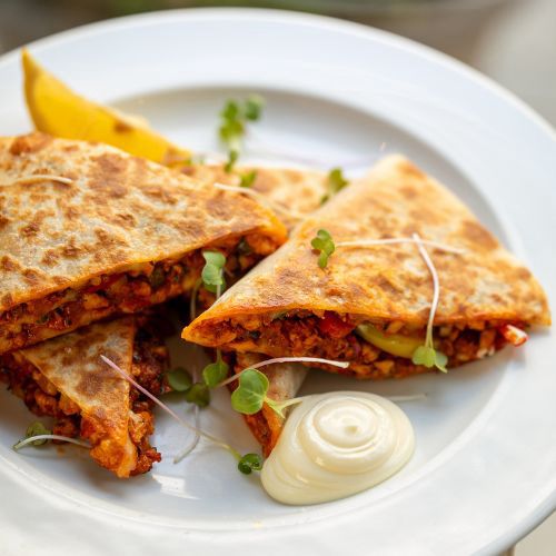 Grilled Veggies Quesadilla