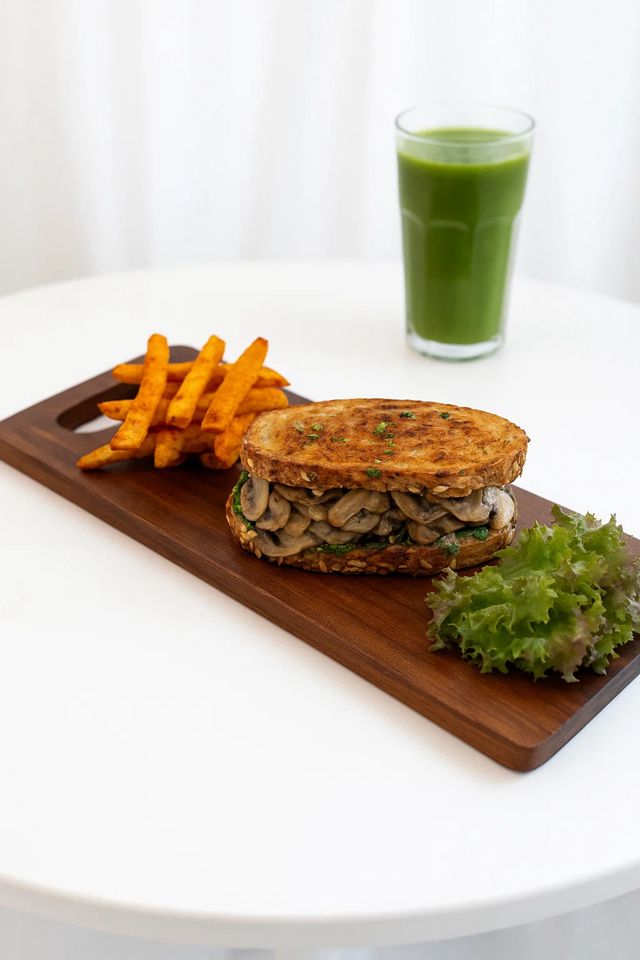 Sourdough Portobello Mushroom Sandwich