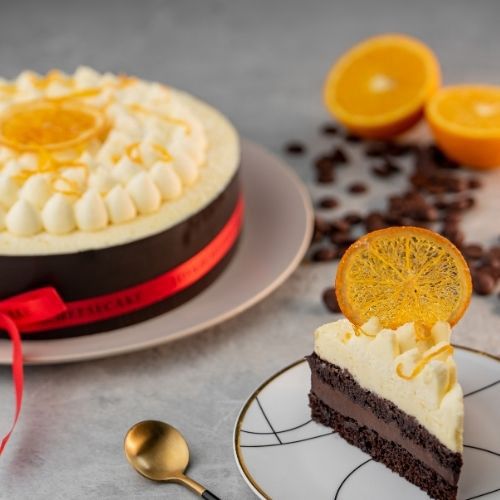 1/2 kg Dark Chocolate Orange Cheesecake